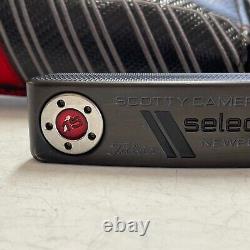 Scotty Cameron SELECT NEWPORT 2 Black Mist 2012-2013 34 Putter W / Headcover