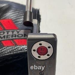 Scotty Cameron SELECT NEWPORT 2 Black Mist 2012-2013 34 Putter W / Headcover