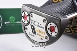 Scotty Cameron Select Black Golo S Putter / 35/ Scpsel416