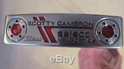 Scotty Cameron Select Newport 2.5 Putter Excellent 34 -gp Tour Sensor Grip
