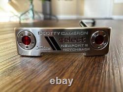 Scotty Cameron Select Newport 2 Notchback Putter Cameron Custom Shop