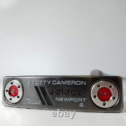 Scotty Cameron Select Newport 2 Putter 34 RH with Headcover All original