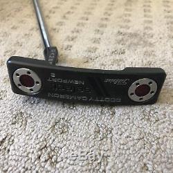 Scotty Cameron Select Newport 2 Putter 35 Inch Right Hand Black Head