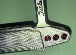 Scotty Cameron Select Newport 2 Putter Custom Texas Longhorns Logo 35 with Cover