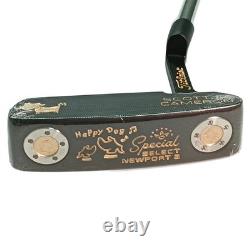Scotty Cameron Select Newport 2 Putter, Happy Dog -35 in For Right Hand