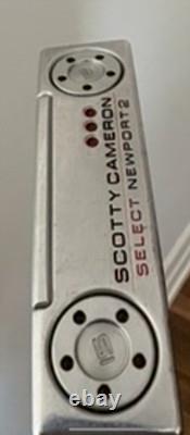 Scotty Cameron Select Newport 2 Putter Left-Handed 34 Cherry Dots