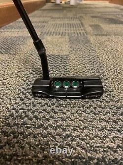 Scotty Cameron Select Newport 2 Putter black and silver insert with head cover