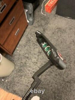 Scotty Cameron Select Newport 2 Putter black and silver insert with head cover