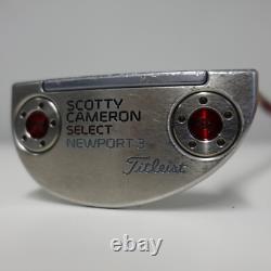 Scotty Cameron Select Newport 3 Putter 34 RH with Headcover