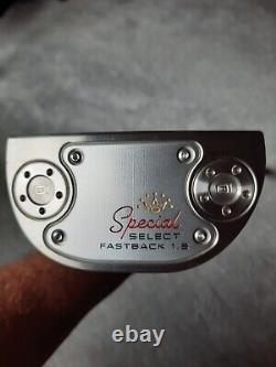 Scotty Cameron Special Select Fastback 1.5 Putter, 35, Rh, Mint