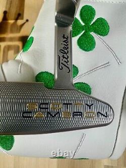 Scotty Cameron Special Select Newport 2 Fighting Irish Themed 34 RH with HC