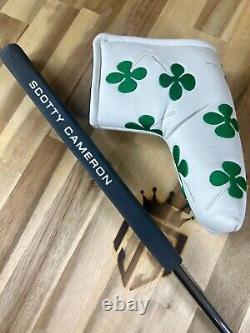 Scotty Cameron Special Select Newport 2 Fighting Irish Themed 34 RH with HC