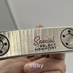 Scotty Cameron Special Select Newport 35 Putter with Super Stroke 3.0 Flatso Grip