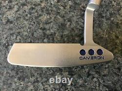 Scotty Cameron Studio Select Newport 2 Custom Shop Finish Blue Putter with Cover