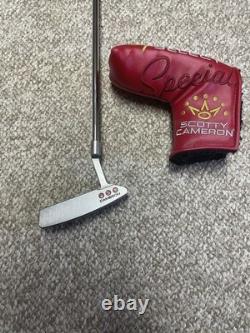 Scotty Cameron Studio Select Newport 2 with a FLATSO 2.0 XL Grip 40 long