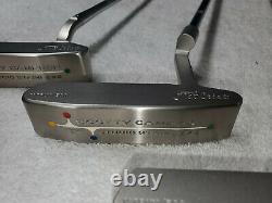 Scotty Cameron Studio Stainless First of 500 Putter set 4 with rack Brand New
