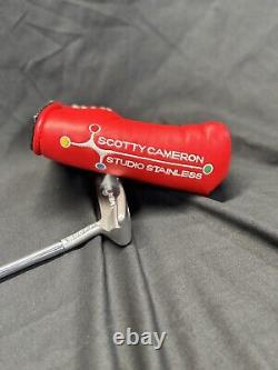 Scotty Cameron Studio Stainless Newport 2.5 Putter 35 Mens RH