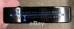 Scotty Cameron Studio Stainless Newport 2.5 Putter LH NEW Xtreme Dark DLC