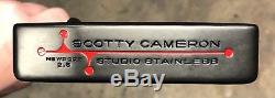 Scotty Cameron Studio Stainless Newport 2.5 Putter MINT LH Tour Black -CSI