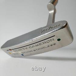 Scotty Cameron Studio Stainless Newport Beach 34.5 Putter RH