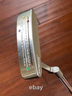 Scotty Cameron Studio Stainless Newport Beach Putter 34 Excellent