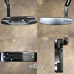 Scotty Cameron Studio Stainless Newport Beach Putter MINT Xtreme Dark Finish