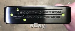 Scotty Cameron Studio Stainless Newport Beach Putter MINT Xtreme Dark Finish