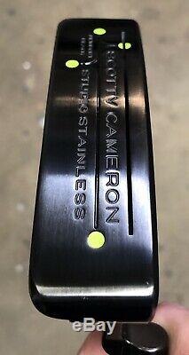 Scotty Cameron Studio Stainless Newport Beach Putter MINT Xtreme Dark Finish