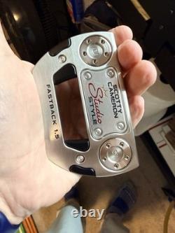 Scotty Cameron Studio Style Fastback 1.5 35 Brand New Carpet Rolled only