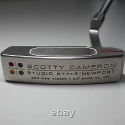 Scotty Cameron Studio Style Newport GSS 34 Putter RH with Headcover