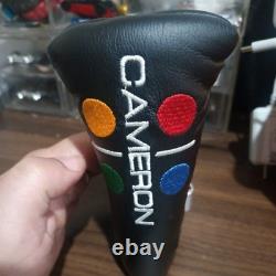 Scotty Cameron Studio Style Titleist Putter Headcover Black, Dot Design