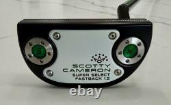 Scotty Cameron Super Select Fastback 1.5 RH Mallet Putter 34in Steel