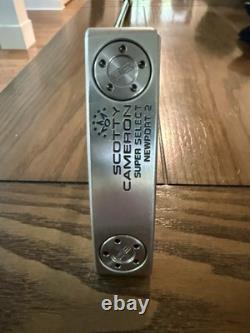 Scotty Cameron Super Select Newport 2 Blade Putter Right-Hand Silver/Black