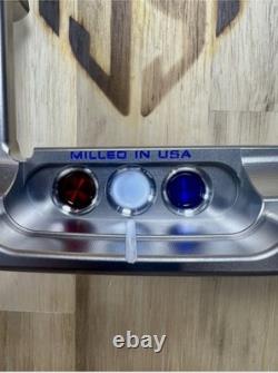 Scotty Cameron Super Select Newport 2 The Red White & Blue 34 RH with HC