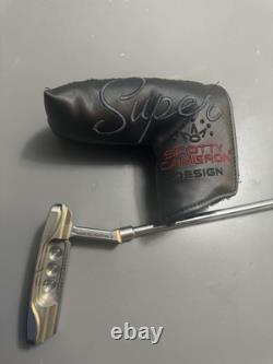 Scotty Cameron Super Select Newport 34 Right Handed Club, Includes Putter Cover