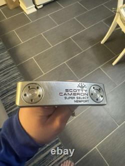 Scotty Cameron Super Select Newport 34 Right Handed Club, Includes Putter Cover