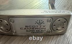 Scotty Cameron Super Select Newport+ RH Blade Putter Steel Silver/Black
