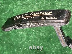 Scotty Cameron TeI3 Short Neck Blade Putter Original Labels, HC And Grip 34.25
