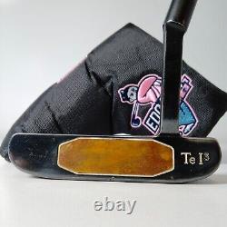 Scotty Cameron TeI3 Teryllium Del Mar Two Putter RH with Headcover 34