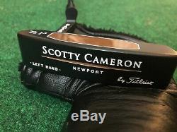 Scotty Cameron Tei3 Newport 34 with HC and new gallery grip LH