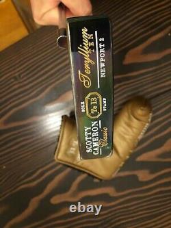 Scotty Cameron Tei3 Teryllium Ten Newport 2 Putter. Sole Stamp. 34