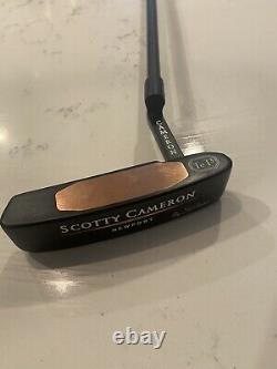 Scotty Cameron Teryllium Newport TEL3 Refinished 35 Black Shaft New Grip