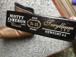 Scotty Cameron Teryllium Ten Limited Edition Putter 2007 Made Worldwide