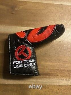 Scotty Cameron Timeless 2 Brushed Black Carbon Circle T FTUO Putter withHead Cover