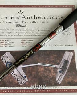 Scotty Cameron Timeless 2 Center Shaft Trisole SSS Circle T Tour Putter -NEW