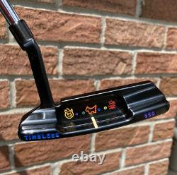 Scotty Cameron Timeless Newport 2 Circle T Tour Hand Stamped Putter -NEW