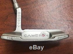 Scotty Cameron Titelist Newport 2 Stainless Putter 303 With Head Cover