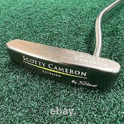 Scotty Cameron Titleist Catalina Blade Putter Right Hand 34 Steel Shaft MINT