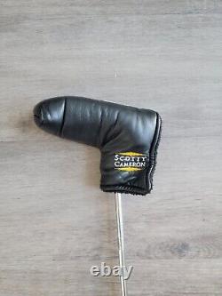 Scotty Cameron Titleist Laguna putter, with Original leather headcover made in USA