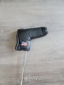 Scotty Cameron Titleist Laguna putter, with Original leather headcover made in USA